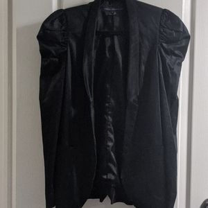 FCUK  Black Blazer with "Puffy" Shoulder Details